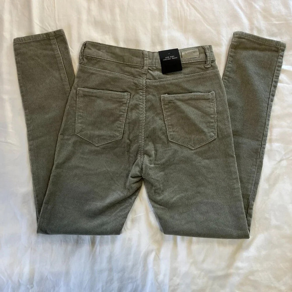 C'Est Toi | Black Label High Waist Corduroy Skinny Jeans NWT | Size 28 - Picture 4 of 7